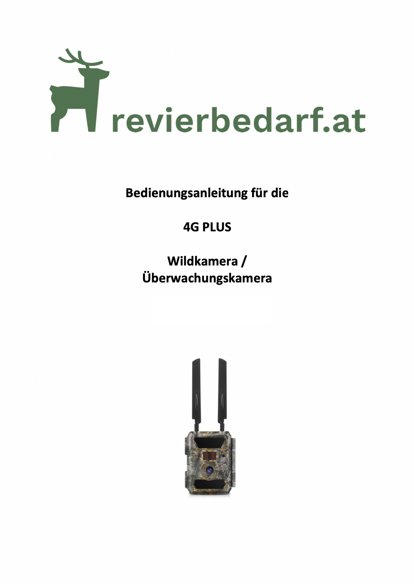 Profi Wildkamera 4G PLUS - fertig konfiguriert
